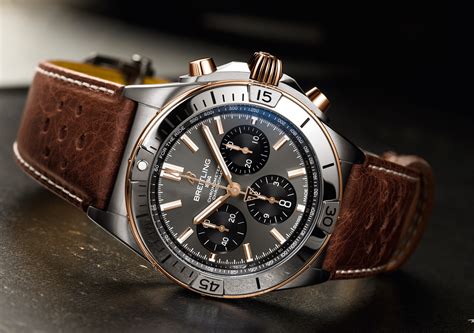 breitling damenuhr bicolor berlmuttzifferblatt|breitling chronomat b01 42.